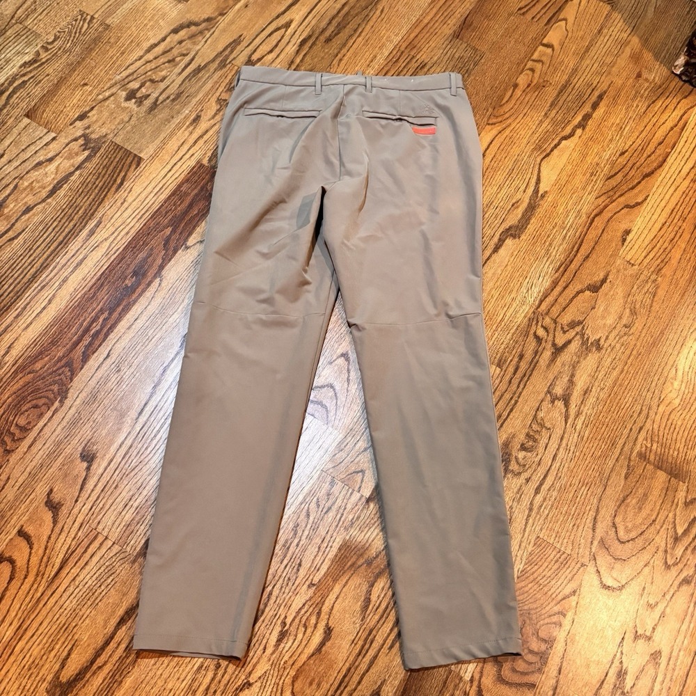 La Martina P-Tech Tech Performance Pants Khaki Stretch Slim Fit 34x30 Golf View 2